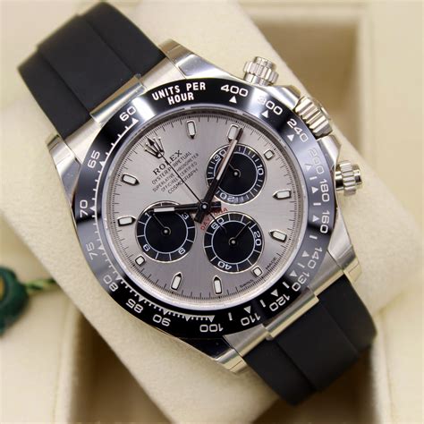 rolex daytona panda oysterflex